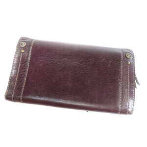 Chloe Long Leather Cadena Motif Wallet